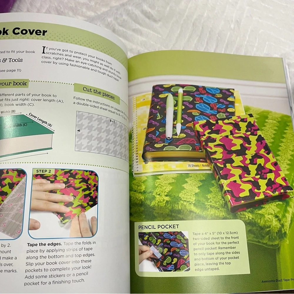Awesome Duct Tape‎ Project Book with tape
